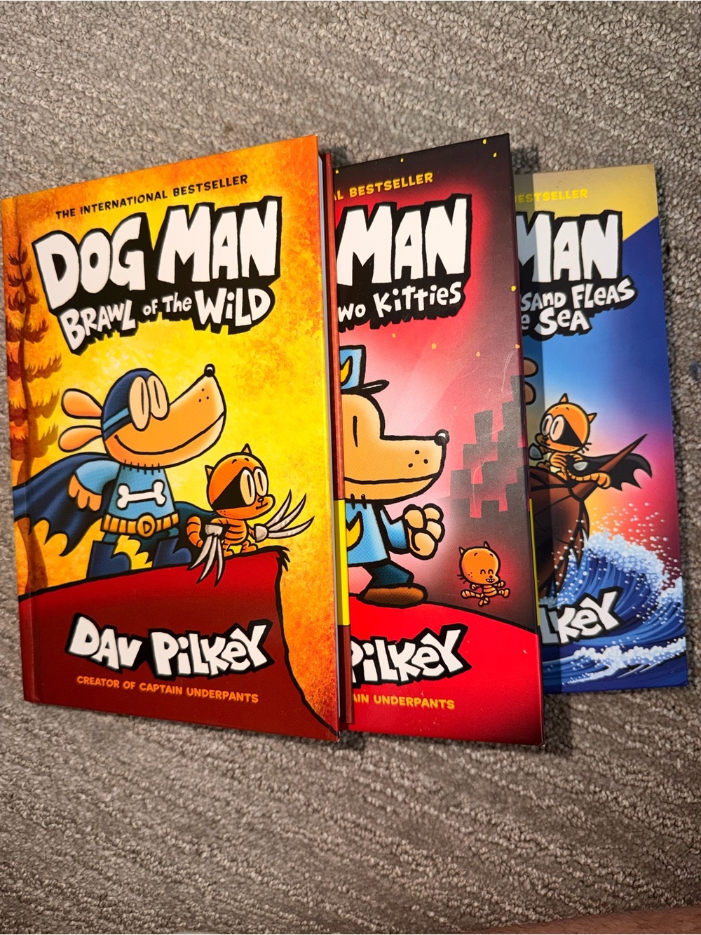 Set of 3 Dogman Graphic Novels